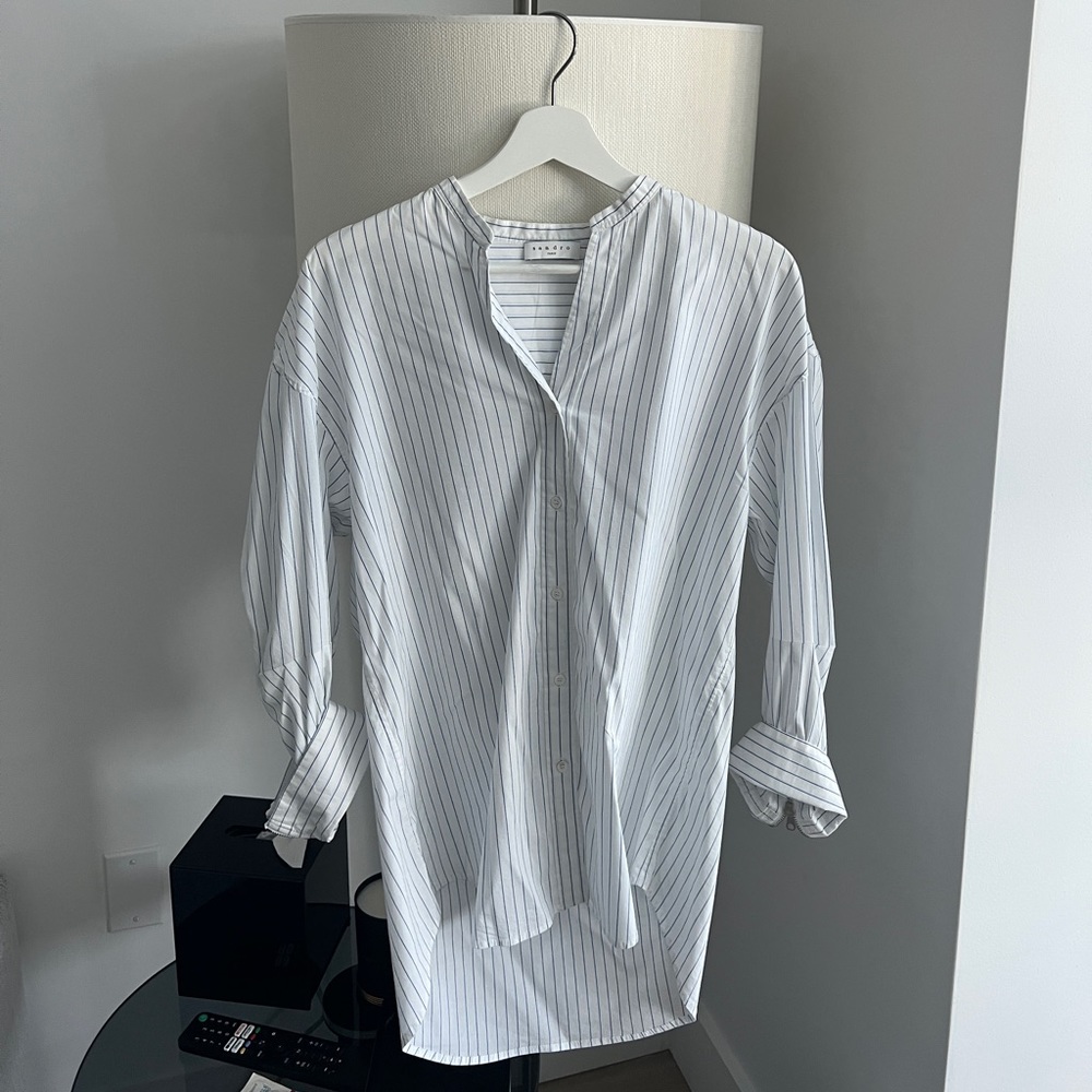 Oversized Sandro Shirt (M/L 6/8)